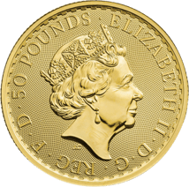 1/2 Unze Gold Britannia 2020