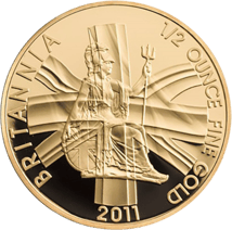 1/2 Unze Gold Britannia Diverse Jahrgänge