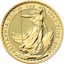1 Unze Gold Britannia 2017