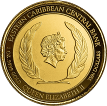 1 Unze Gold EC8 St. Kitts & Nevis Surfer 2022 (Auflage: 100 | coloriert)
