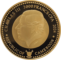 1 Unze Gold World Famous Dogs Shepherd 2024 (Auflage: 1.000 Stück)