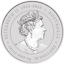 1 kg Silber Lunar III Drache 2024 (Auflage: 388 | coloriert)
