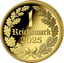 0,5g Gold Reichsmark 2025 (Auflage: 5.000 | Polierte Platte)