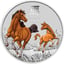 1/4 Unze Silber Lunar III Pferd 2026 Hobart Coin Show (Auflage: 2.026 | coloriert)