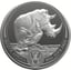 1 Unze Silber Big Five III Nashorn 2025 (Auflage: 20.000 | Coincard)