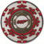 1 Unze Silber Casino Royale Chip James Bond 007 (Auflage: 2.500 | coloriert | Antik Finish)