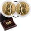 2 x 1/4 Unze Gold Big Five III Nashorn Doppelkapsel 2025 Doppelkapsel (Auflage: 100 | Polierte Platte)