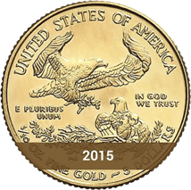 1/10 Unze Gold American Eagle 2015