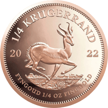 1/4 Unze Gold Krügerrand 2022 PP (Auflage: 2.000 | inkl. Etui)