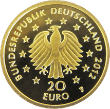 1/8 Unze Gold 20 Euro - Deutscher Wald (Fichte 2012)