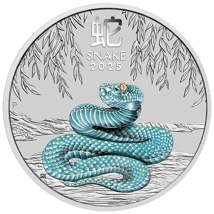 1 kg Silber Lunar III Schlange 2025 (Auflage: 2.000)