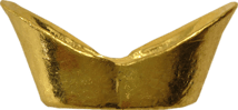 1 Tael Goldbarren Chinesisches Boot (Gussbarren)