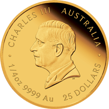 1/4 Unze Gold 80. Jahrestag Ende des 2.Weltkrieges 2025 (Auflage: 750 | Polierte Platte)