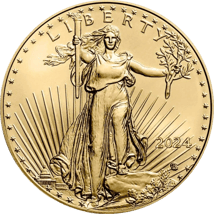 1 Unze Gold American Eagle 2024