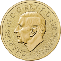 1 Unze Gold The Royal Tudor Beasts Greyhound 2025