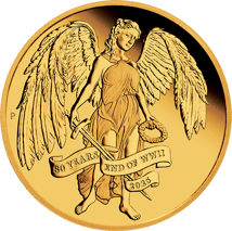 1 Unze Gold 80. Jahrestag Ende des 2.Weltkrieges 2025 (Auflage: 200 | Polierte Platte)