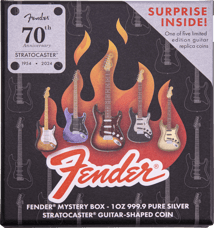 1 Unze Silber Fender Stratocaster Mysterybox Mysterybox (Auflage: 5.000)