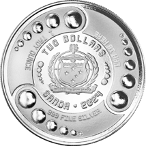1 Unze Silber Samoa Alien 2024 (Auflage: 25.000)