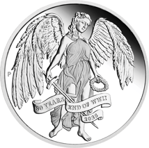 1 Unze Silber 80. Jahrestag Ende des 2. Weltkriegs 2025 (Auflage: 5.000 | Polierte Platte)