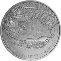 1 Unze Silber Kiwi Specimen Finish 2021 (Auflage: 5.000)