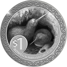 1 Unze Silber Kiwi 2025 (Auflage: 5.000 | Coincard)