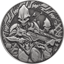 1 Unze Silber Samoa Alien 2024 (Auflage: 2.000 | Antik Finish)