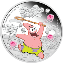 1 Unze Silber SpongeBob Schwammkopf - Patrick Star 2025 (Auflage: 5.000 | Polierte Platte)