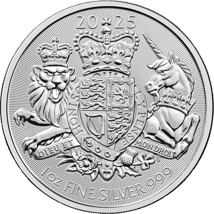 1 Unze Silber The Royal Arms 2025 (Auflage: 100.000)