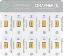 10 x 2 g Goldbarren Smart Pack C. Hafner