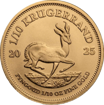 30 x 1/10 Unze Gold Krügerrand 2025