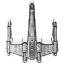 3 Unze Silber Star Wars X-Wing Starfighter 2024 AF (Auflage: 1.000 | Antik Finish)