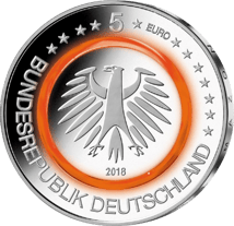 5 Euro Subtropische Zone 2018 (Stempelglanz)