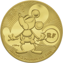 5 Unze Mickey Maus 2016 PP (500 Euro | 99er Auflage)