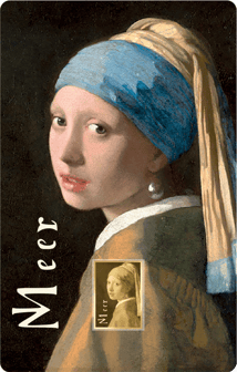 Gold Jan Vermeer Mädchen mit dem Perlenohrring Münze (Auflage: 50.000)