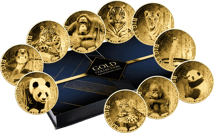 Gold The Big Five of Asia Set