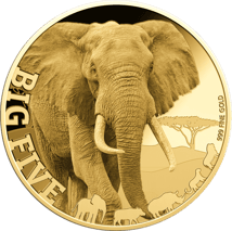 Gold The Big Five of Africa Set