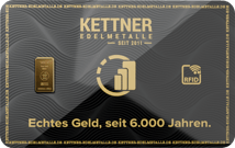 Kettner Gold Krisenschutzkarte (mit RFID Blocker | Etui)