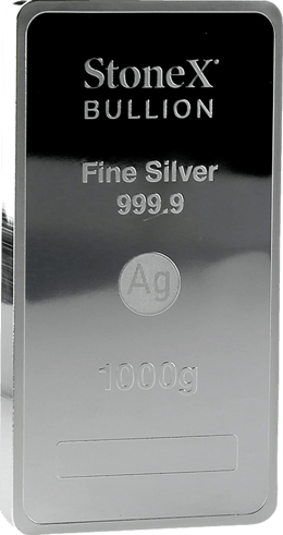1 kg Silber StoneX Münzbarren