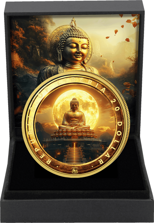 1 Unze Silber Thai Buddha 2025 (Auflage: 100 | teilvergoldet)