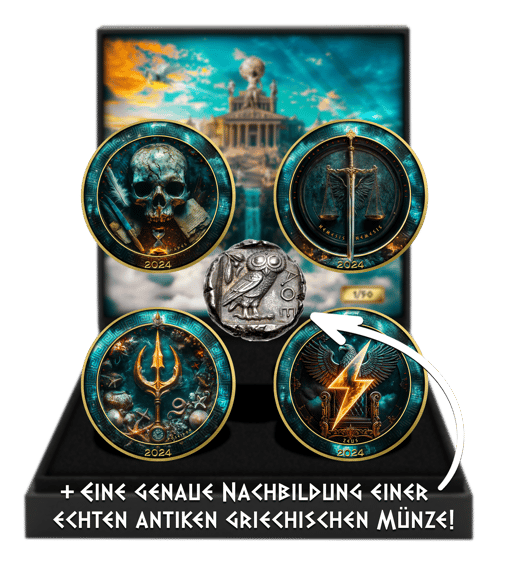 Griechische Götter Set (Auflage: 50 | teilvergoldet)