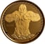 1/10 Unze Gold Kongo Silberrücken Gorilla 2022 (Auflage: 1.000)