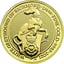 1/4 Unze Gold The Queen's Beasts The White Greyhound of Richmond 2021