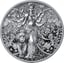 1 Unze Silber Durga Hindu Göttin 2025 (Auflage: 9.000 | High Relief | Prooflike)
