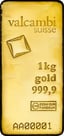1kg Goldbarren Valcambi