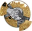 5 Unze Silber Marco Polo Puzzlemünze 2025 (Auflage: 500 | teilvergoldet | Antik Finish)