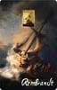 Gold Rembrandt Sturm auf dem See Genezareth